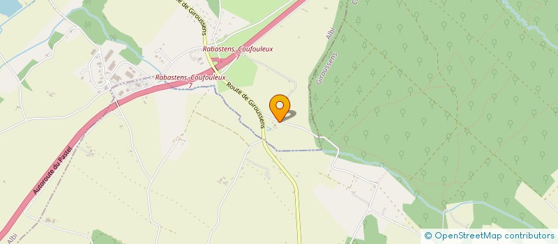 localisation de l'entreprise RGLT  COUFOULEUX