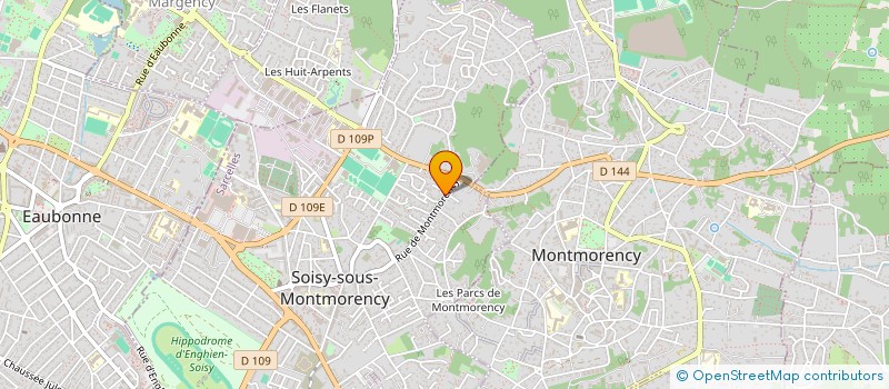 localisation de l'entreprise RGM à SOISY-SOUS-MONTMORENCY