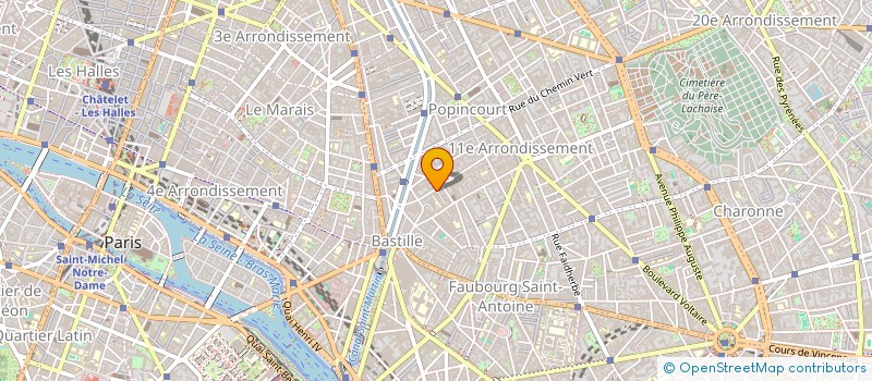 localisation de l'entreprise RGM ACCESSOIRES  PARIS