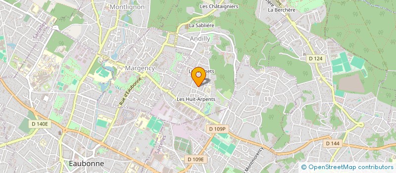 localisation de l'entreprise RGM CONSEIL  ANDILLY