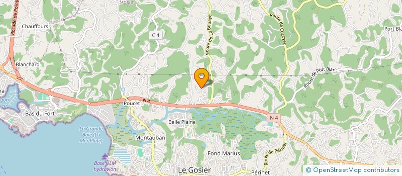 localisation de l'entreprise RGNB à LE GOSIER