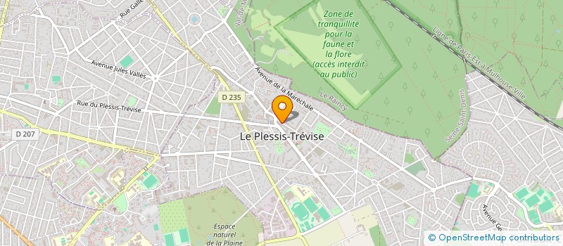 localisation de l'entreprise RGP CASH & CARRY à LE PLESSIS-TREVISE