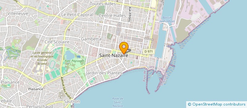 localisation de l'entreprise RGPD EXPRESS  SAINT-NAZAIRE