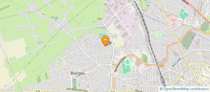 localisation de l'entreprise RGPL CONSULTANTS à RIORGES