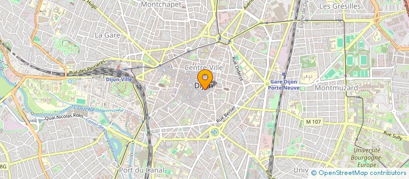 localisation de l'entreprise RGPN IMMO à DIJON