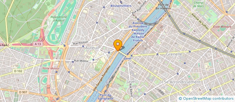 localisation de l'entreprise RGQ CONSEIL  PARIS