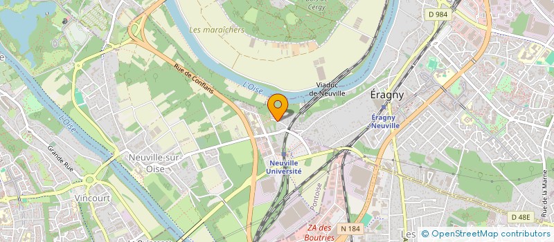 localisation de l'entreprise RGR  NEUVILLE-SUR-OISE