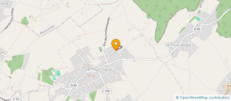 localisation de l'entreprise RGR  LE THUIT DE L'OISON