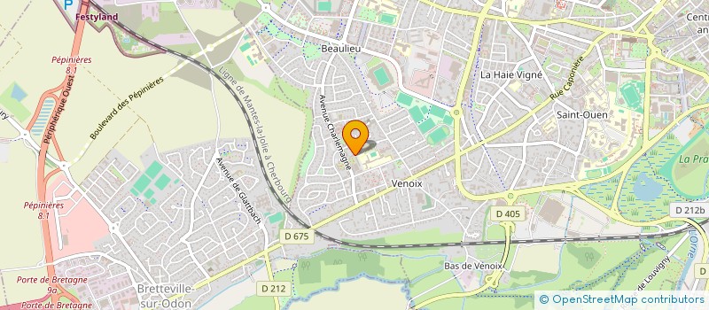 localisation de l'entreprise RGR IMMOBILIER à CAEN