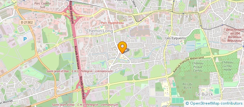 localisation de l'entreprise RGR STUDIO  MERIGNAC