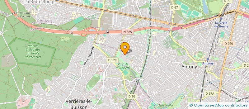 localisation de l'entreprise RGRO CONSULTING à ANTONY