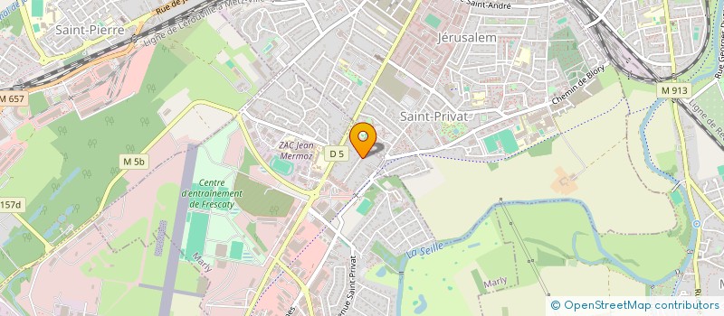 localisation de l'entreprise RGRR DISTRIBUTION  MARLY