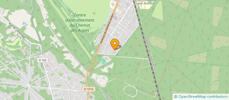 localisation de l'entreprise RGS RACING FRANCE  CHANTILLY