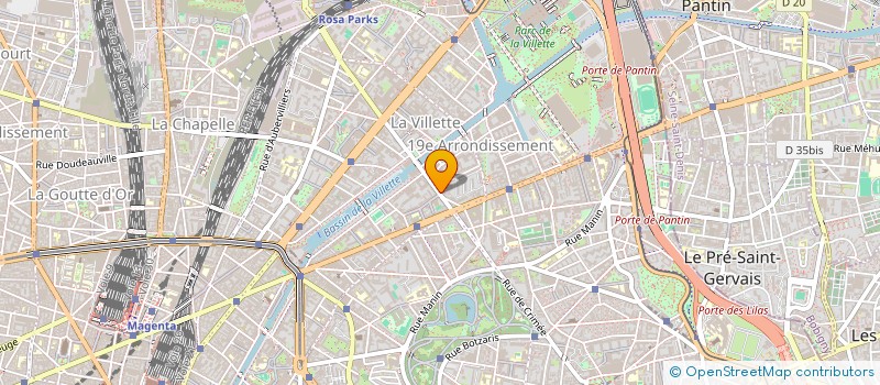 localisation de l'entreprise RGS SOLUTION  PARIS