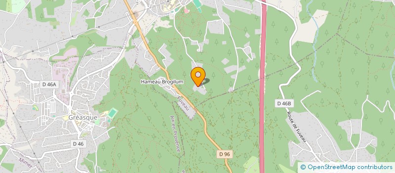 localisation de l'entreprise RGSP  FUVEAU