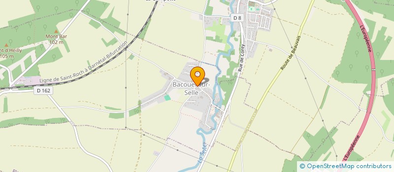 localisation de l'entreprise RGT  BACOUEL-SUR-SELLE