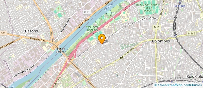 localisation de l'entreprise RGV  PUTEAUX