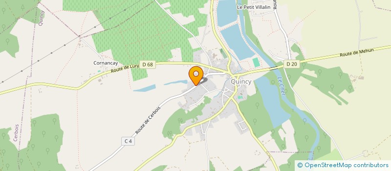 localisation de l'entreprise RGVA  LURY-SUR-ARNON