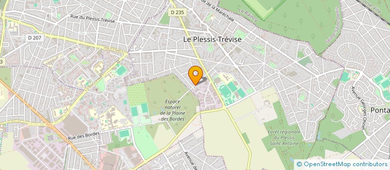 localisation de l'entreprise RGX MATIAS  LE PLESSIS-TREVISE
