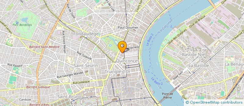 localisation de l'entreprise RH 34  BORDEAUX