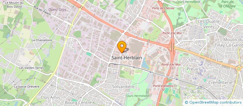 localisation de l'entreprise RH 4  ST-HERBLAIN