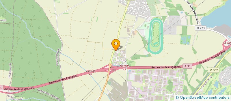 localisation de l'entreprise RH & ASSOCIES  HRDT