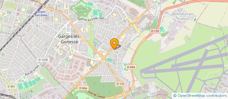 localisation de l'entreprise RH AUTO  GARGES-LES-GONESSE