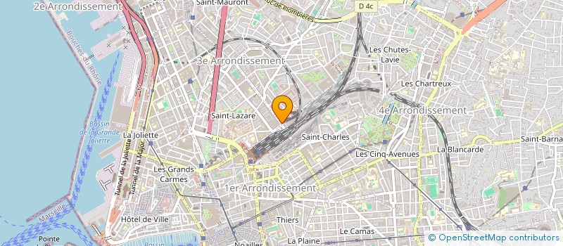 localisation de l'entreprise RH AUTOMOBILE  MARSEILLE