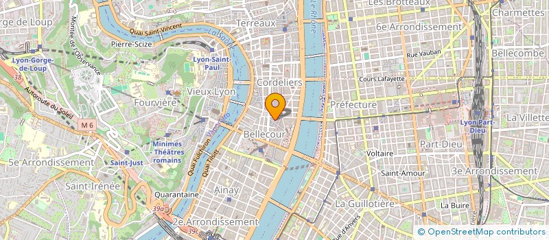 localisation de l'entreprise RH CONSEILS à LYON