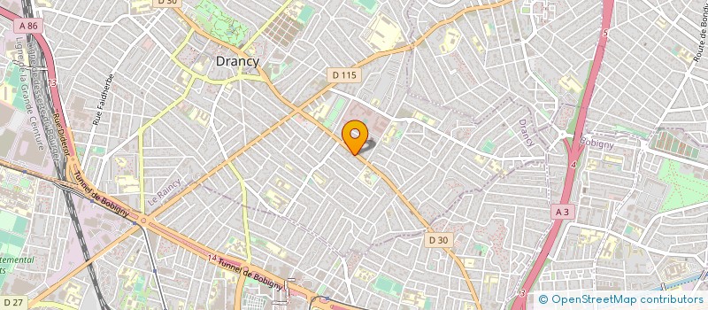 localisation de l'entreprise RH DESTOCKAGE à DRANCY