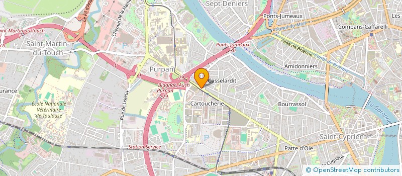 localisation de l'entreprise RH & DEVELOPPEMENT à TOULOUSE