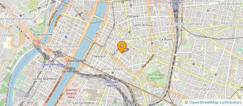 localisation de l'entreprise RH EDITIONS à LYON