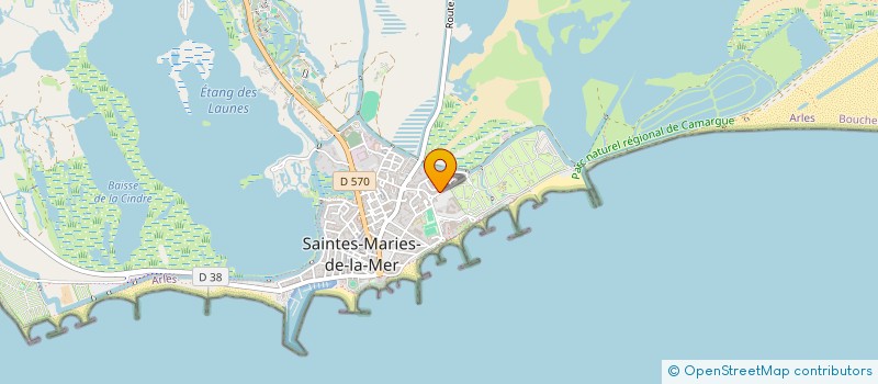 localisation de l'entreprise RH EN CAMARGUE  SAINTES-MARIES-DE-LA-MER