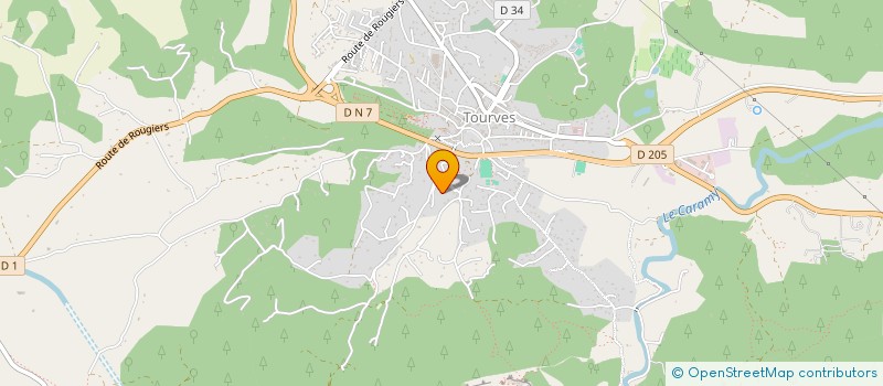 localisation de l'entreprise RH EVOLUTIV  TOURVES