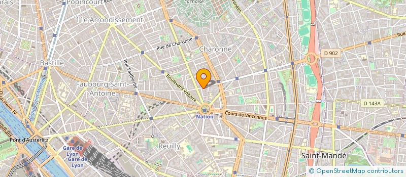 localisation de l'entreprise RH GROUP  PARIS