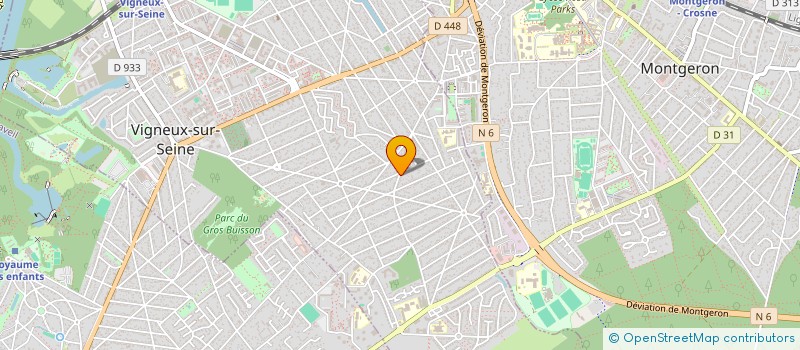 localisation de l'entreprise RH IMMO à VIGNEUX-SUR-SEINE