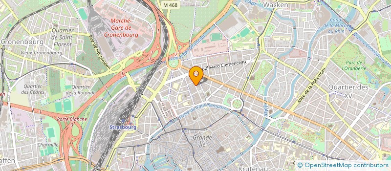 localisation de l'entreprise RH INVESTISSEMENT  MUNDOLSHEIM