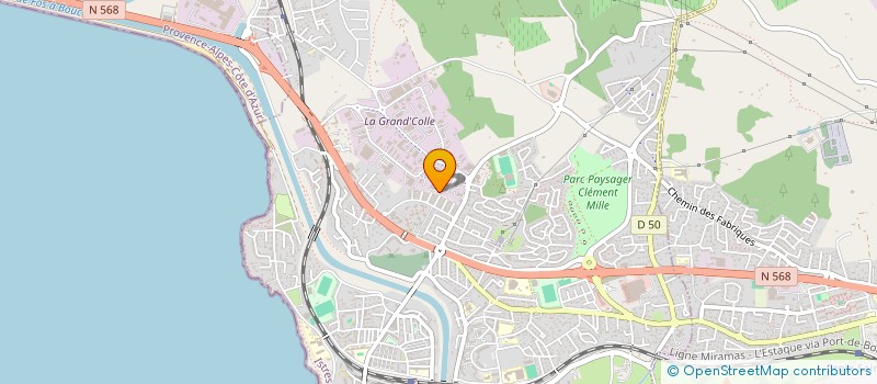 localisation de l'entreprise RH INVESTISSEMENTS  PORT-DE-BOUC