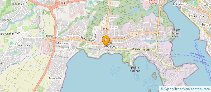 localisation de l'entreprise RH-ISO  BAIE-MAHAULT