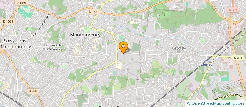 localisation de l'entreprise RH MANAGEMENT  MONTMORENCY