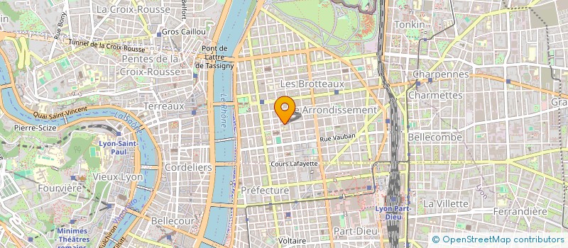 localisation de l'entreprise RH MANIA  LYON