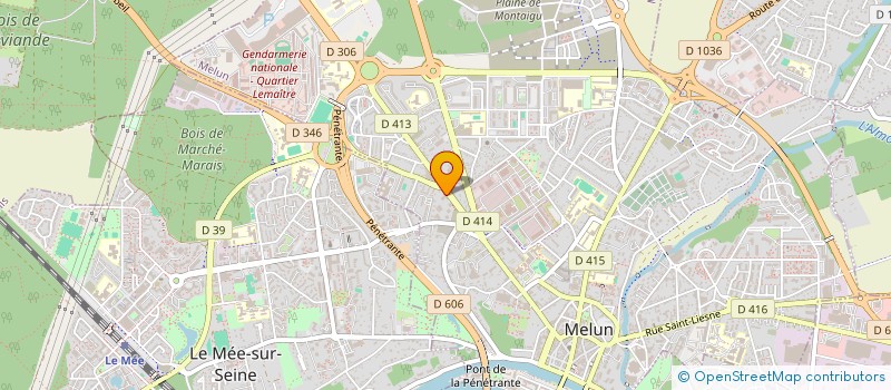 localisation de l'entreprise RH MARKET à MELUN