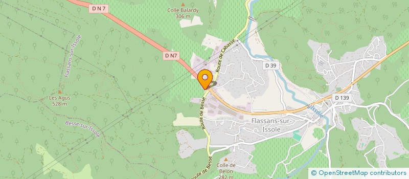 localisation de l'entreprise RH MECA à FLASSANS-SUR-ISSOLE