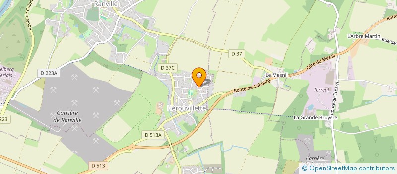 localisation de l'entreprise RH NETWORK  HEROUVILLETTE