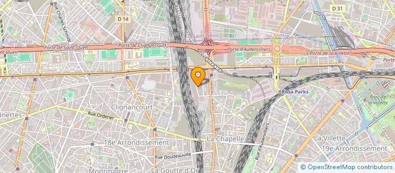 localisation de l'entreprise RH PAIE PLUS  PARIS