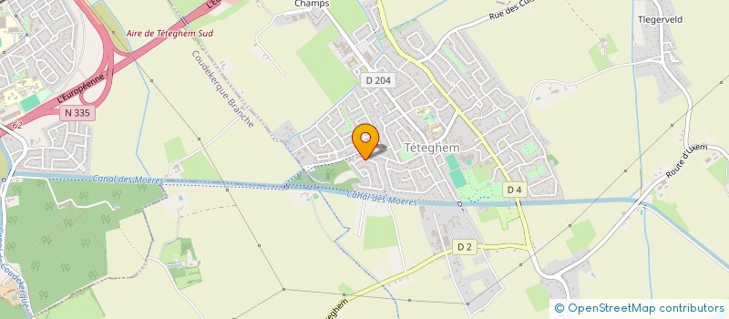 localisation de l'entreprise RH POSE ELEC  TETEGHEM-COUDEKERQUE-VILLAGE