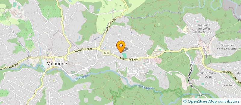 localisation de l'entreprise RH PROXIMITY  VALBONNE