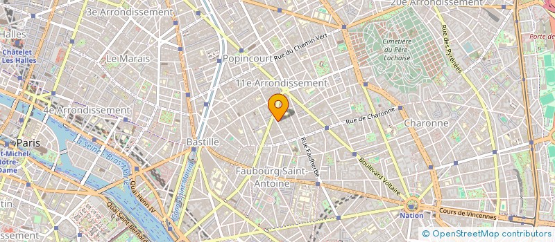 localisation de l'entreprise RH-RECRUTEMENTS & CONSEILS  PARIS