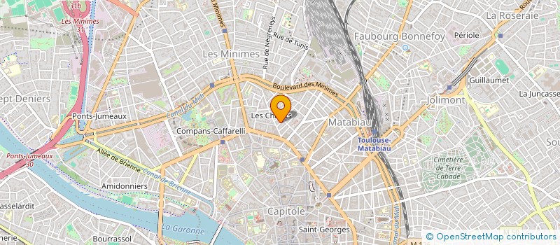 localisation de l'entreprise RH SANS FRONTIERES FDD à TOULOUSE