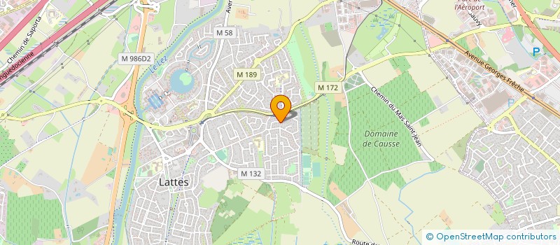 localisation de l'entreprise RH-SETUP à LATTES